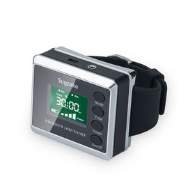 Αποδοτικό λέιζερ θεραπεύοντας χαμηλό επίπεδο Wristwatch συσκευών κόκκινο ανοικτό μπλε ελαφρύ